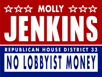 Jenkins Campaign Sign
